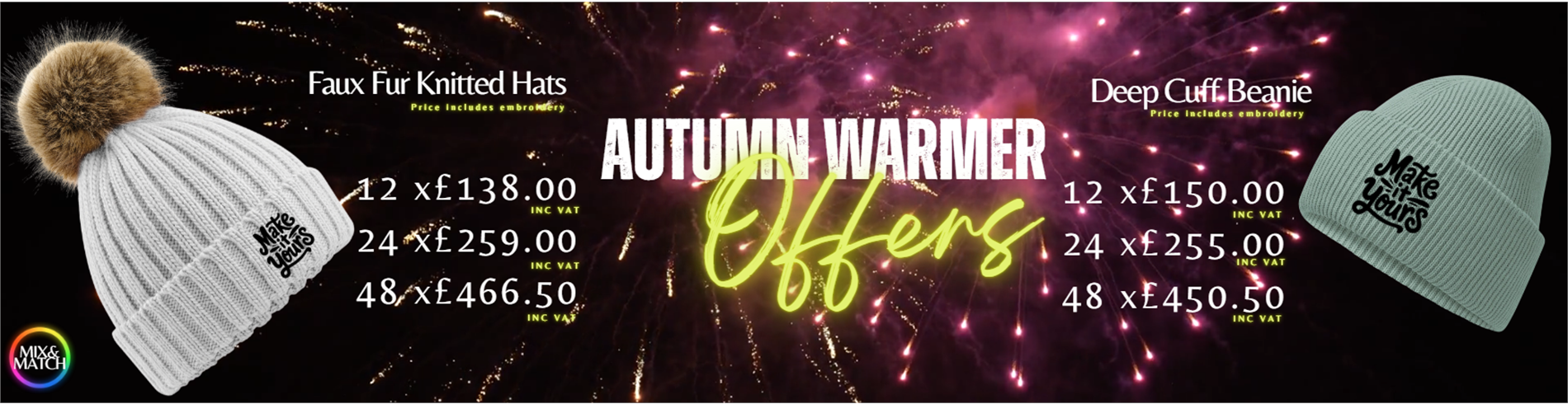 Autumn Warmer Offers