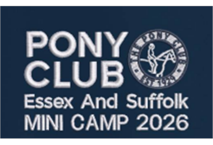 Essex & Suffolk Pony Club Mini Camp 2026