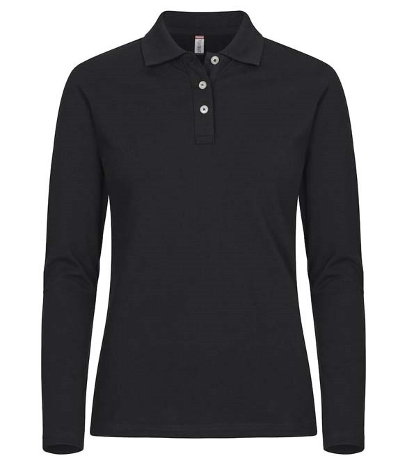 Stretch Premium Polo L/S Women
