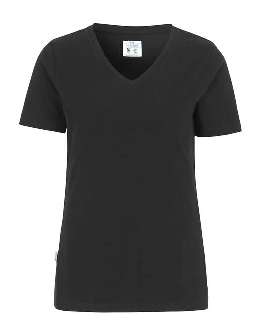 Stretch V-neck Lady