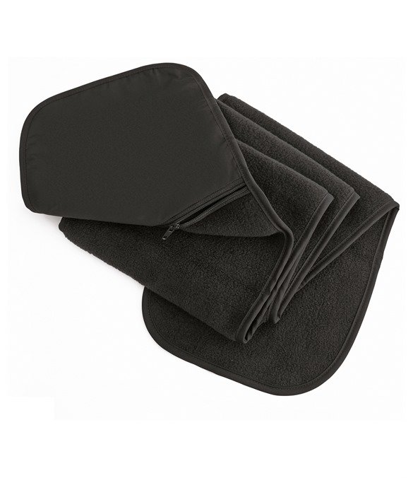 Polartherm? fleece scarf with zip pocket