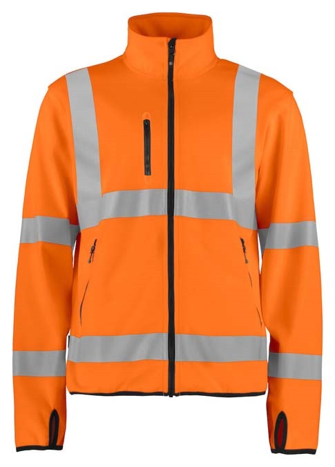 6105 SOFTSHELL JACKET, LIGHTWEIGHT EN ISO 20471 CLASS 3