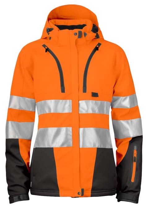 6424 PADDED JACKET WOMEN&#180;S EN ISO 20471 CLASS 3/2