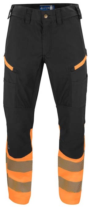 6528 SERVICE PANT STRETCH EN ISO 20471 CLASS 1