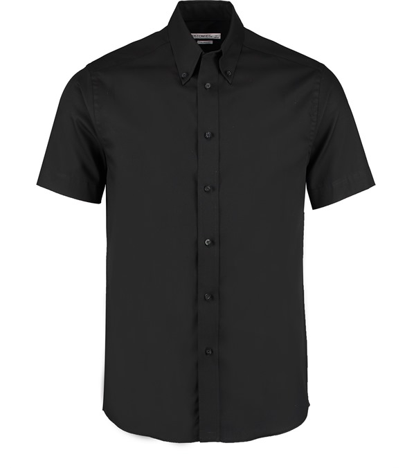 Premium Oxford shirt short-sleeved (tailored fit)