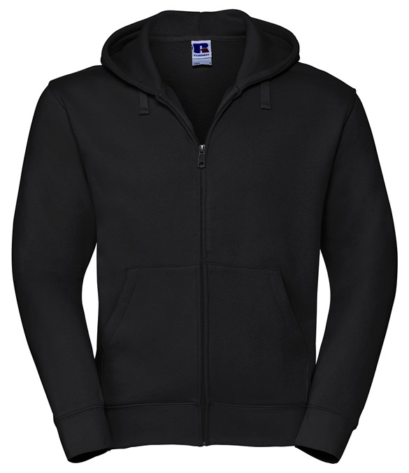 Authentic zipped hooded sweat