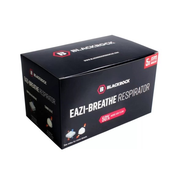 Blackrock Eazi-Breathe FFP3 Moulded Respirator - pack 5