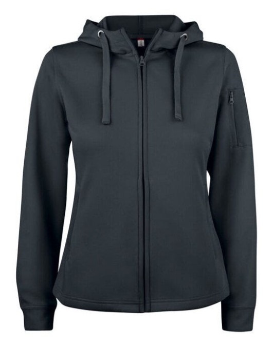 Ladies Basic Active FZ Hoody