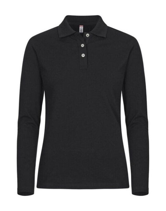 Stretch Premium Polo L/S Women