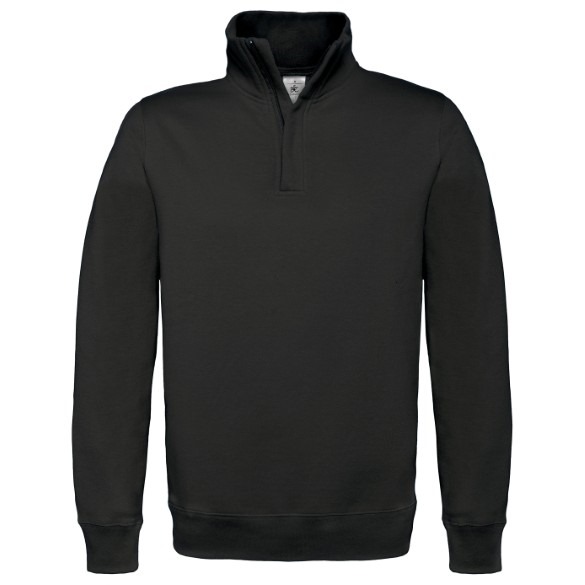 B&amp;C ID.004 &#188; zip sweatshirt