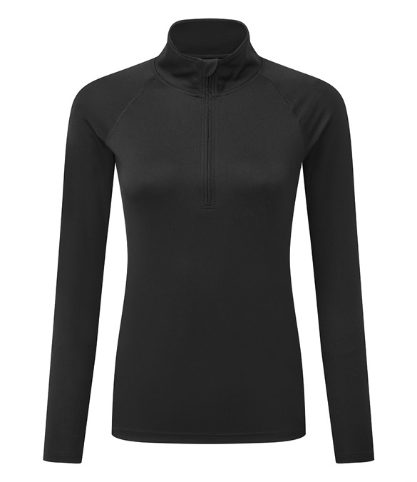 Women's TriDri? long sleeve performance ? zip
