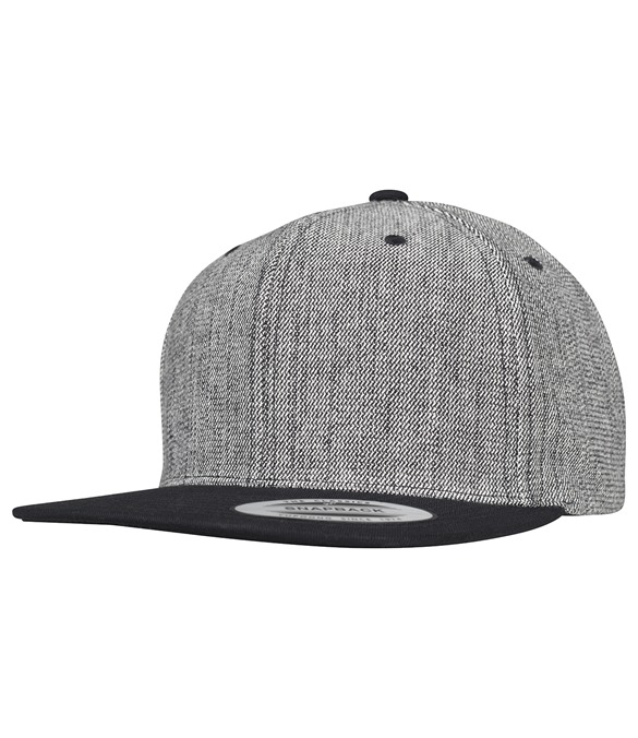 Melange solid snapback (6089MS)