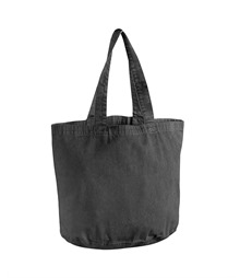 Garment-dyed shopper