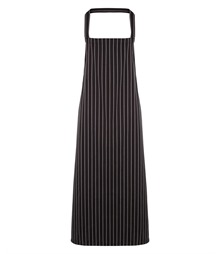 Striped bib apron