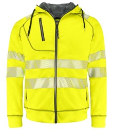 6130 HOODJACKET PILÉ EN ISO 20471 CLASS 3/2