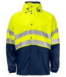 6431 RAIN JACKET SHORT EN ISO 20471 CLASS 3/2