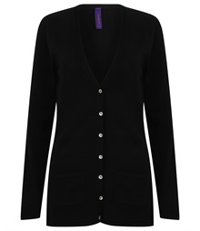 Women's v-button cardigan