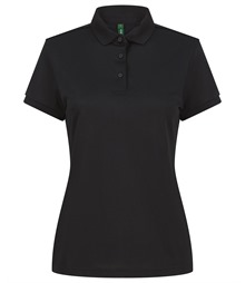 Women?s recycled polyester polo shirt