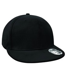 Pro-stretch flat peak cap