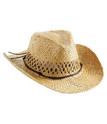 Straw cowboy hat