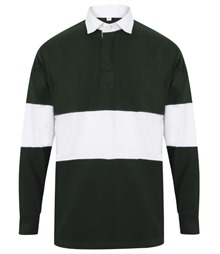 Panelled rugby shirt