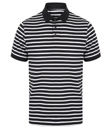 Striped Jersey polo shirt
