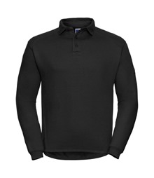 Heavy-duty collar sweatshirt