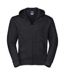 Authentic zipped hooded sweat