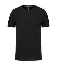 Short-sleeved crew neck T-shirt