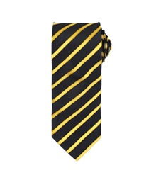 Sports stripe tie