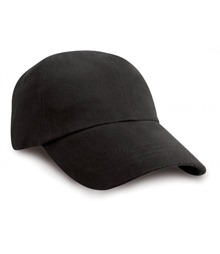 Junior low-profile heavy brushed cotton cap