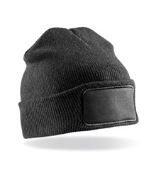 Recycled double knit printers beanie