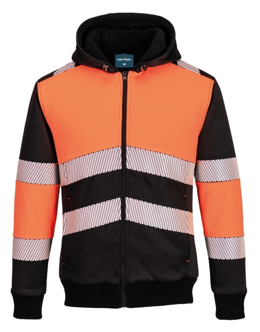 PW3 Hi-vis Class 1 winter hoodie (PW377)