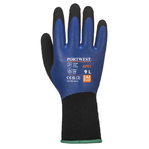 Cold 13 Latex aqua gloves (AP01)