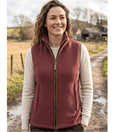 The Jack Pyke Ladies Sherpa Fleece Gilet