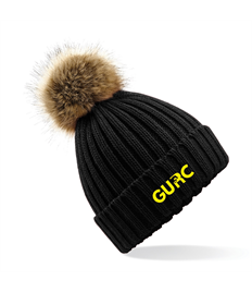 GURC Faux Fur Bobble Hat