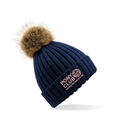 PWPC Fur Pom Pom Beanie 