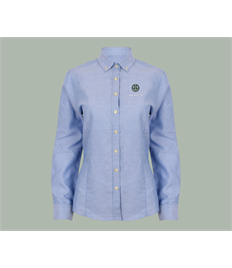Velcourt Women's modern long sleeve Oxford shirt