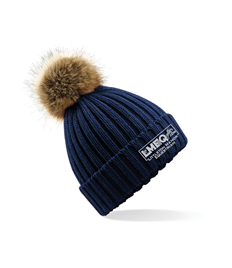 LMEQ Faux Fur Knitted hat