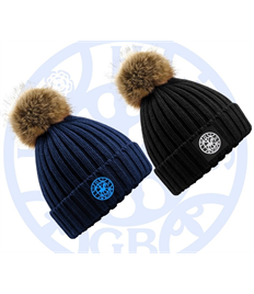 IHSGB Faux Fur Bobble Hat