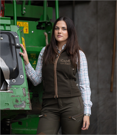 The Game Fair Ladies Country Fleece Gilet 