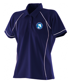 HDRC Ladies Piped Poloshirt