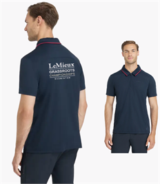 Grassroots LeMieux Mens Performance Polo 